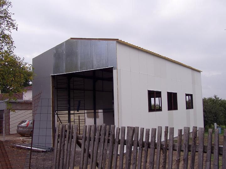 Výstavba nové haly PANAD
