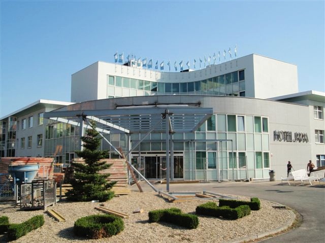 Ocelová konstrukce - Hotel Jana - Přerov