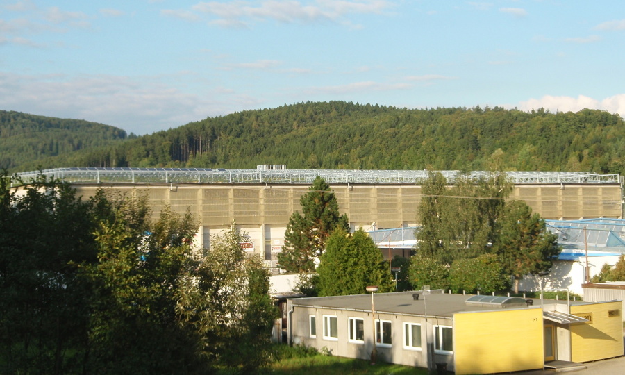 Rekonstrukce střechy - ocelová konstrukce fotovoltaiky