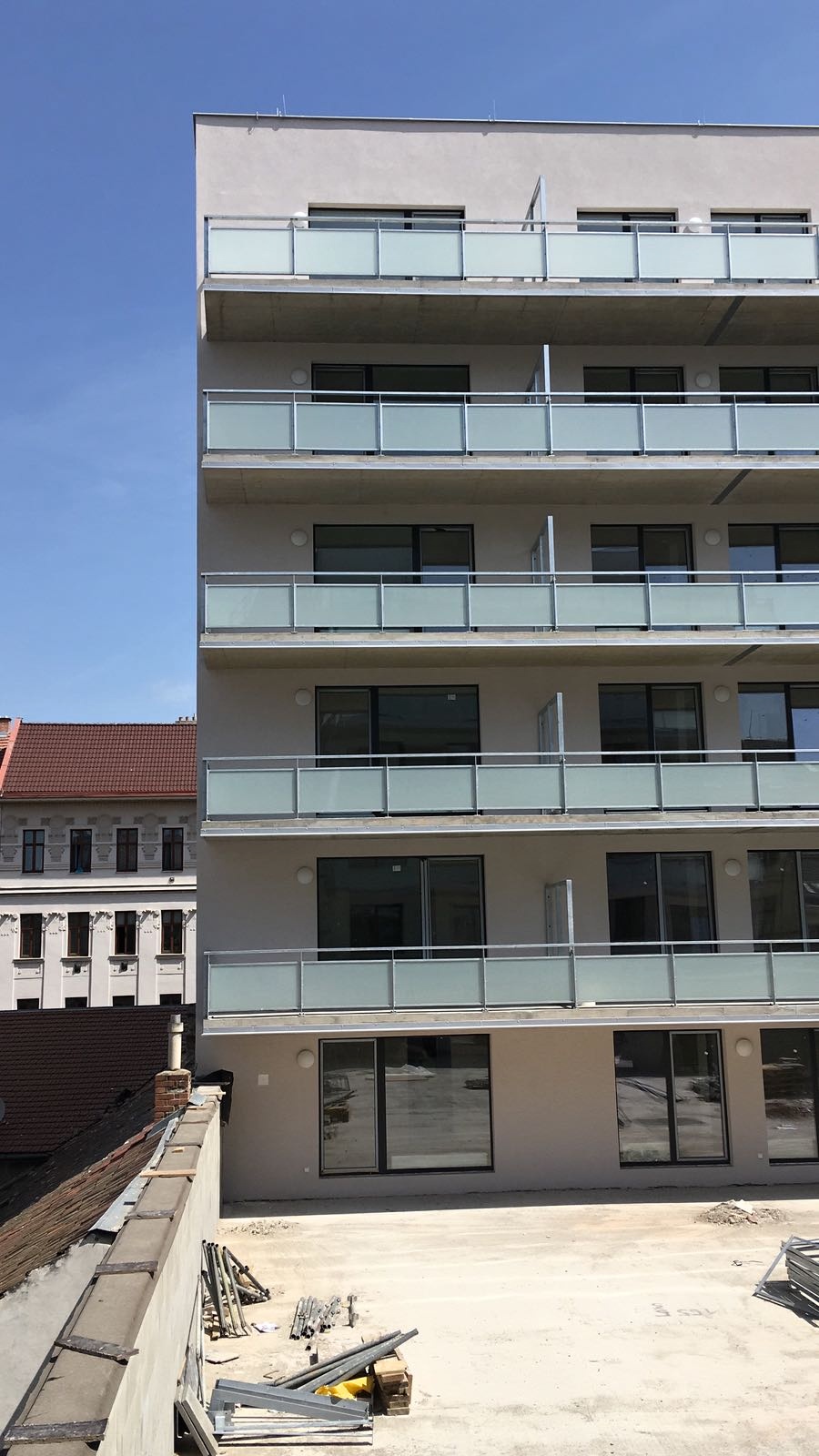 Balkóny RD Brno